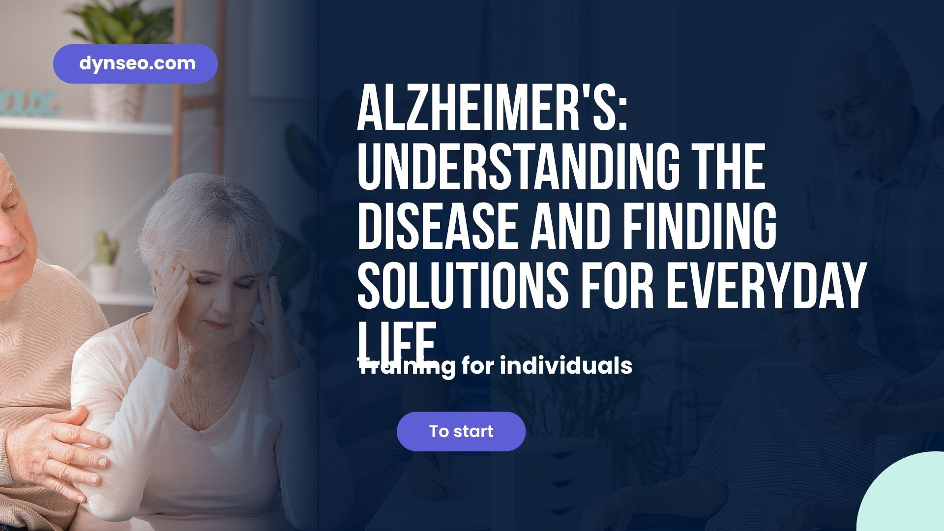 Alzheimer’s: understanding the disease and finding solutions for everyday life