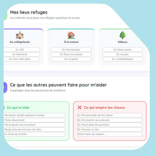 Plan de crise adolescent