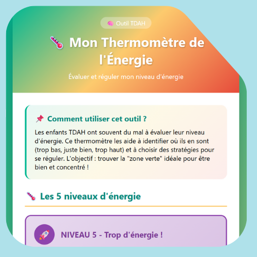 Energy thermometer Energy thermometer