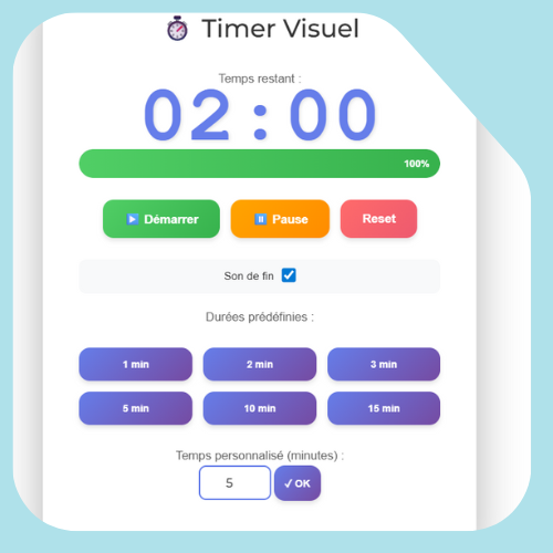Timer visuel