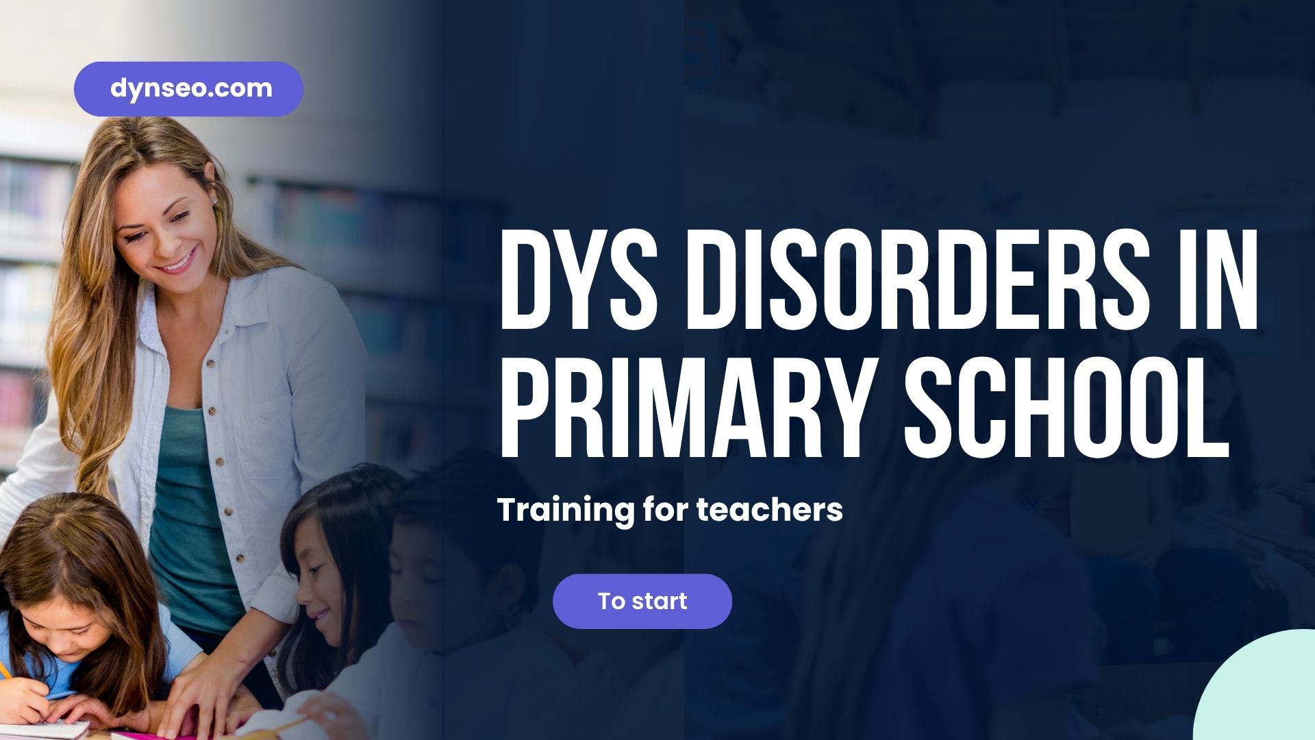 Identifying and supporting DYS disorders in elementary school