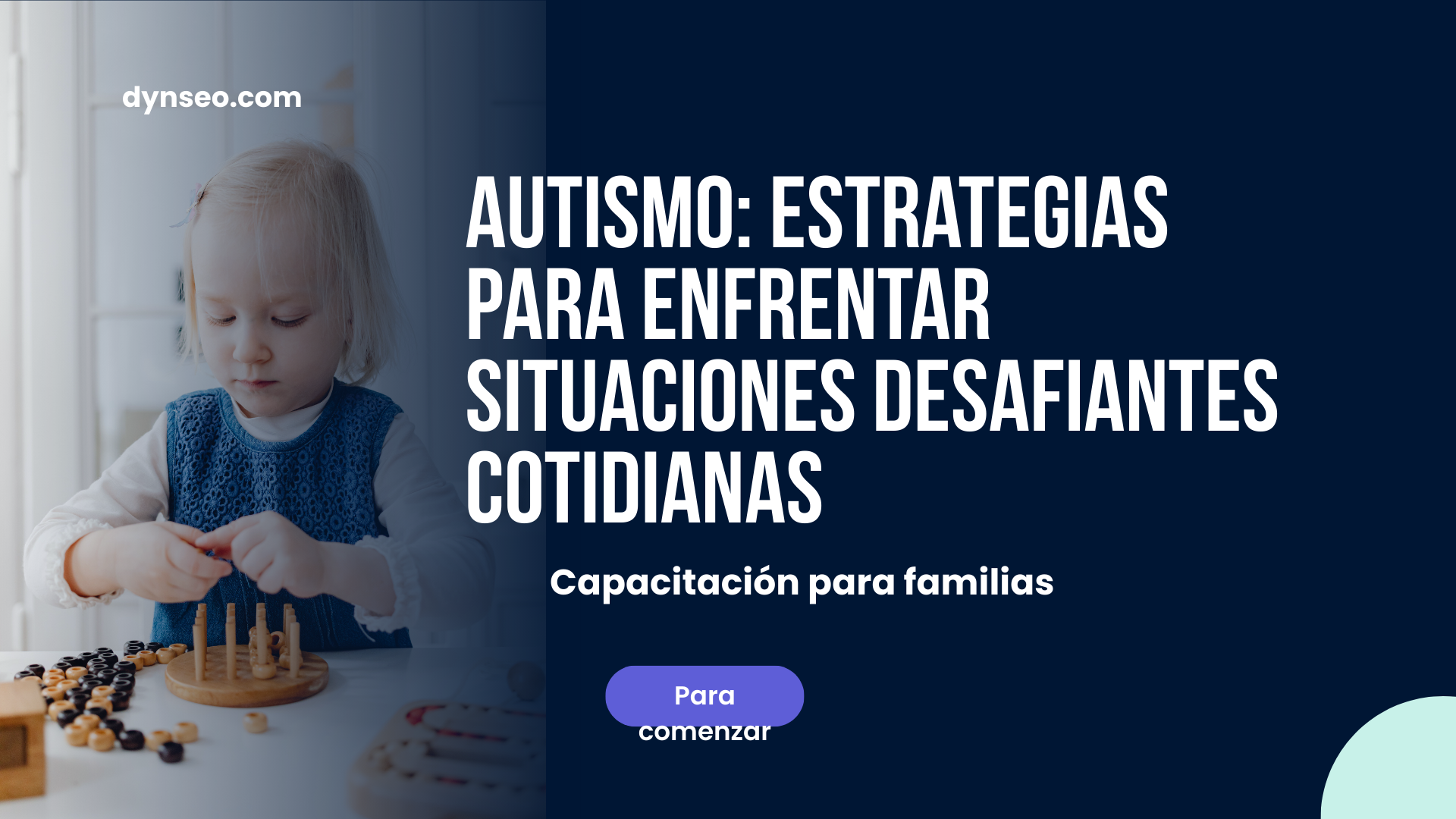 Autismo: Manejar las Situaciones Difíciles en el Día a Día