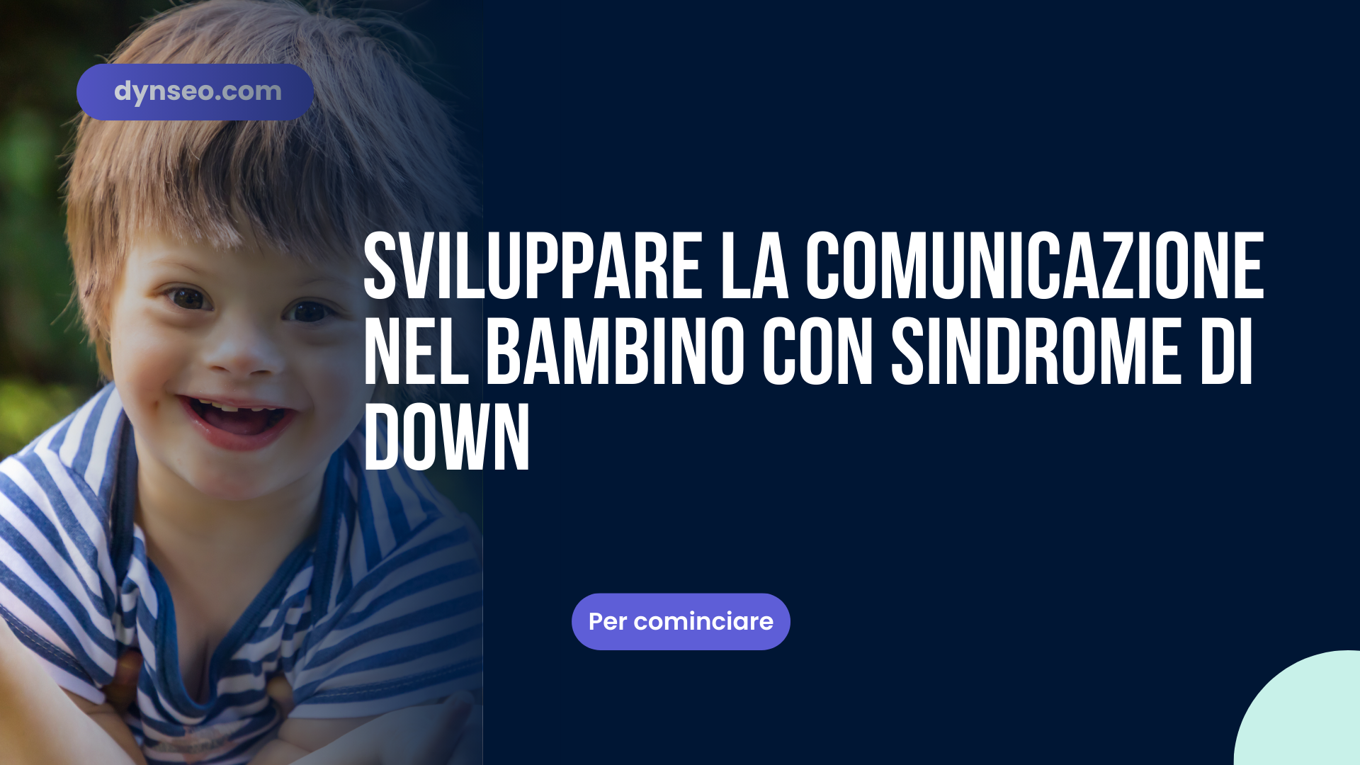 Sviluppare la comunicazione nel bambino con sindrome di Down