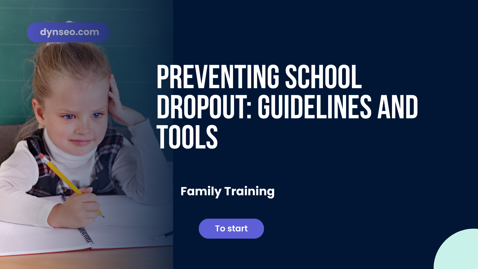 Preventing School Dropout: Guidelines & Tools