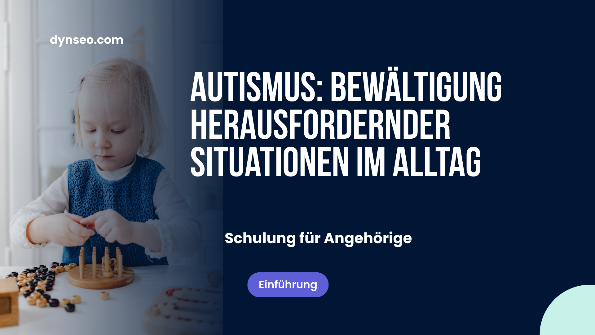 Autismus: Umgang mit schwierigen Situationen im Alltag
