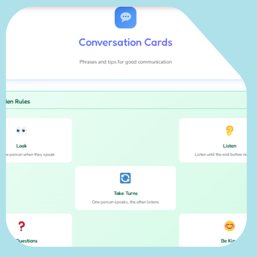 Conversation cards