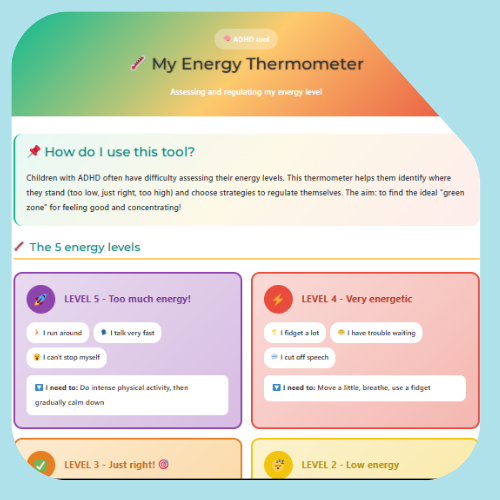 Energy thermometer