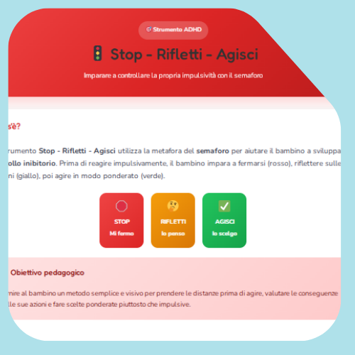 Fermati – pensa – agisci