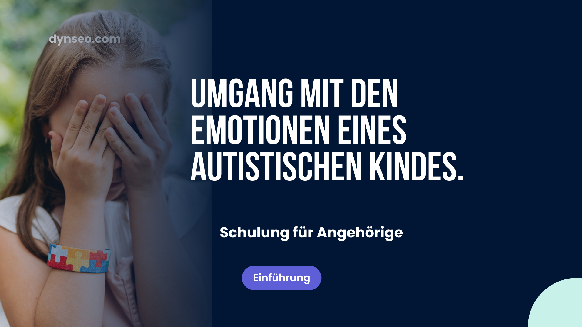 Mit den Emotionen eines autistischen Kindes umgehen