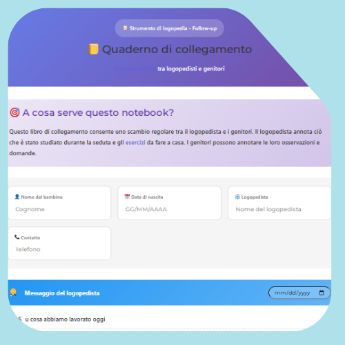 Libretto di collegamento