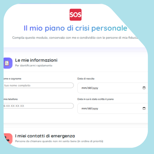 Piano di crisi adolescenziale