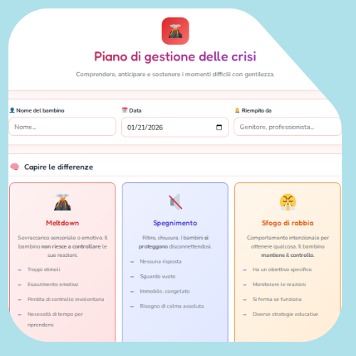 Piano di gestione delle crisi