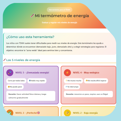 Termómetro de energía