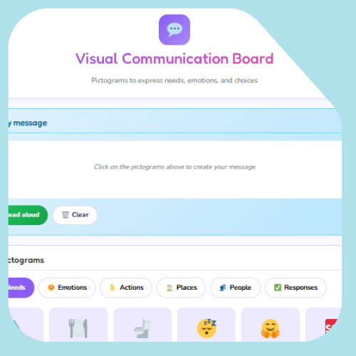 Visual Communication Board