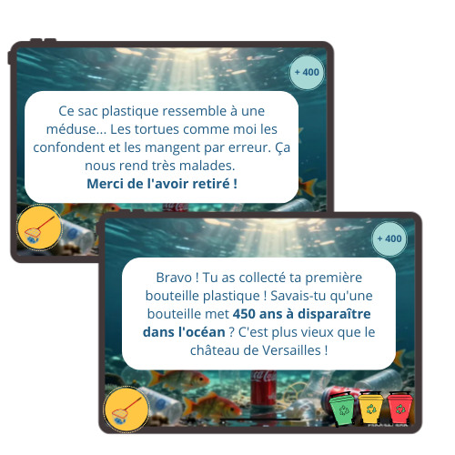 Gameplay - Collecte des déchets