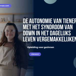 Een oudere vrouw neemt deel aan een Alzheimer activiteit met haar begeleider