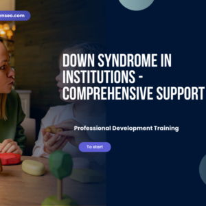 Illustration of a child using a tablet with various educational icons and symbols surrounding them.