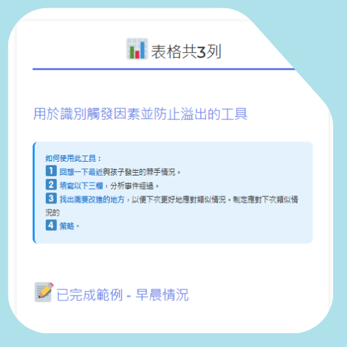 3 栏表格 3 栏表格