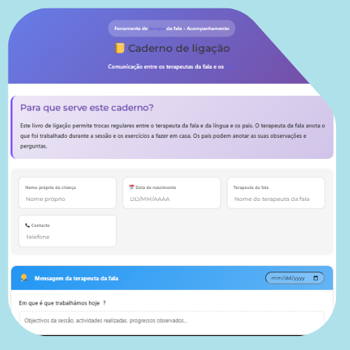 Brochura de ligação Brochura de ligação