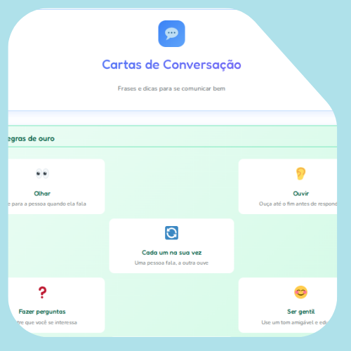 Cartões de conversação Cartões de conversação