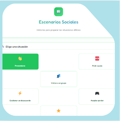 Escenarios sociales