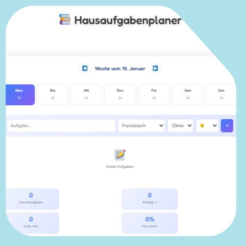 Hausaufgabenplaner
