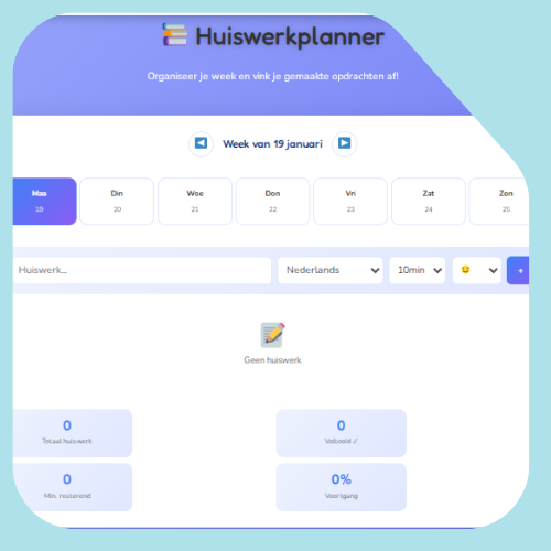 Huiswerkplanner