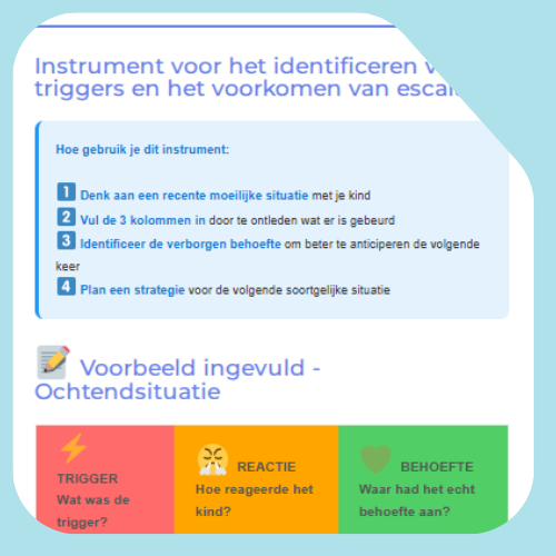 Lettergreep flash card