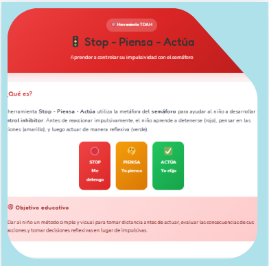 Parar – pensar – actuar