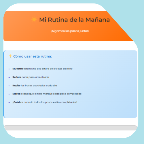 Rutina visual matutina