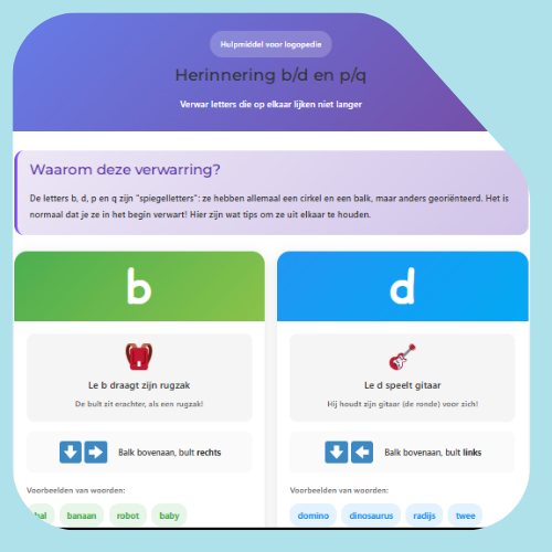 Tabel van complexe graphemen