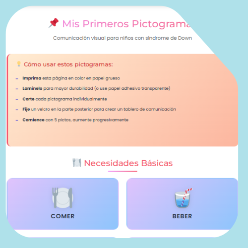 Tablero de pictogramas