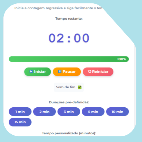 Temporizador visual Temporizador visual