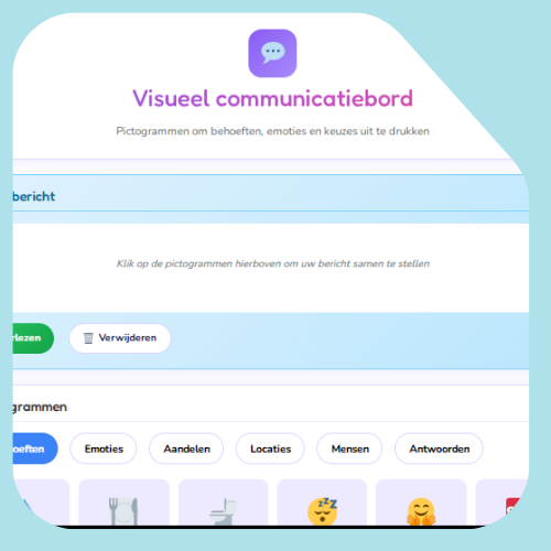 Visueel communicatiebord
