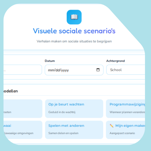 Visuele sociale scenario's