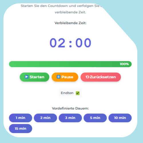 Visueller Timer