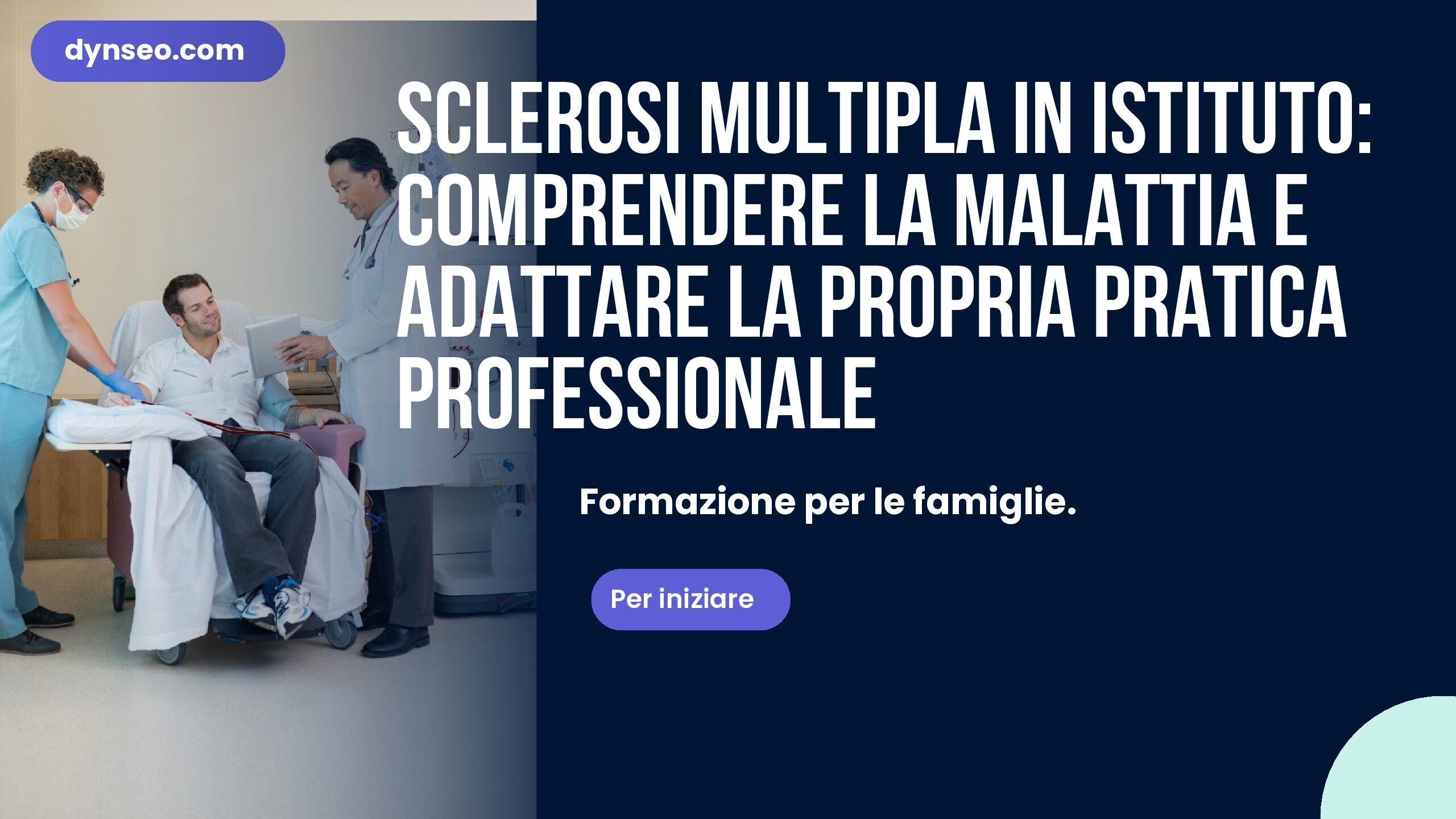 Sclerosi multipla in istituto: comprendere la malattia e adattare la propria pratica professionale