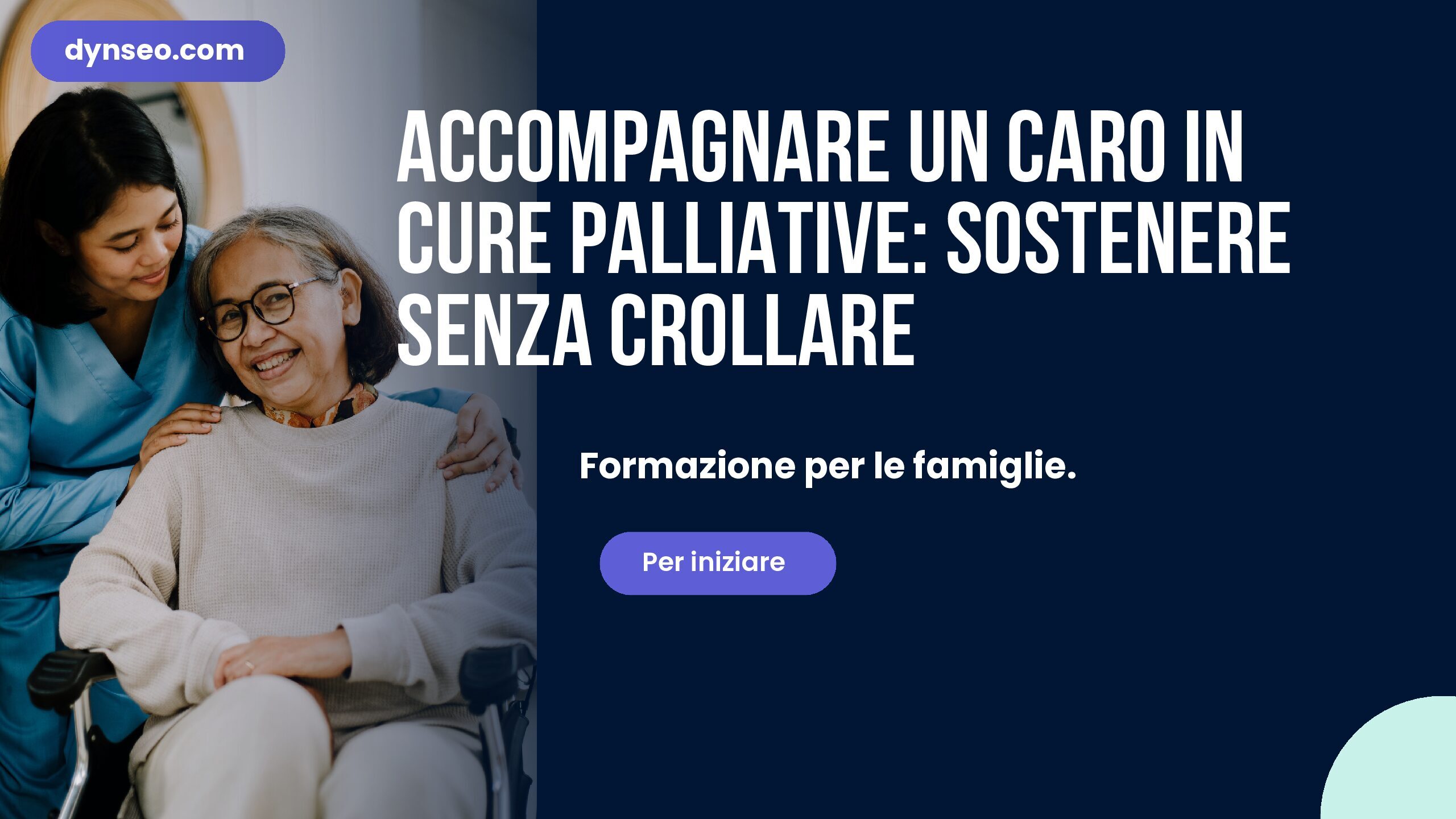 Accompagnare un caro in cure palliative: sostenere senza crollare