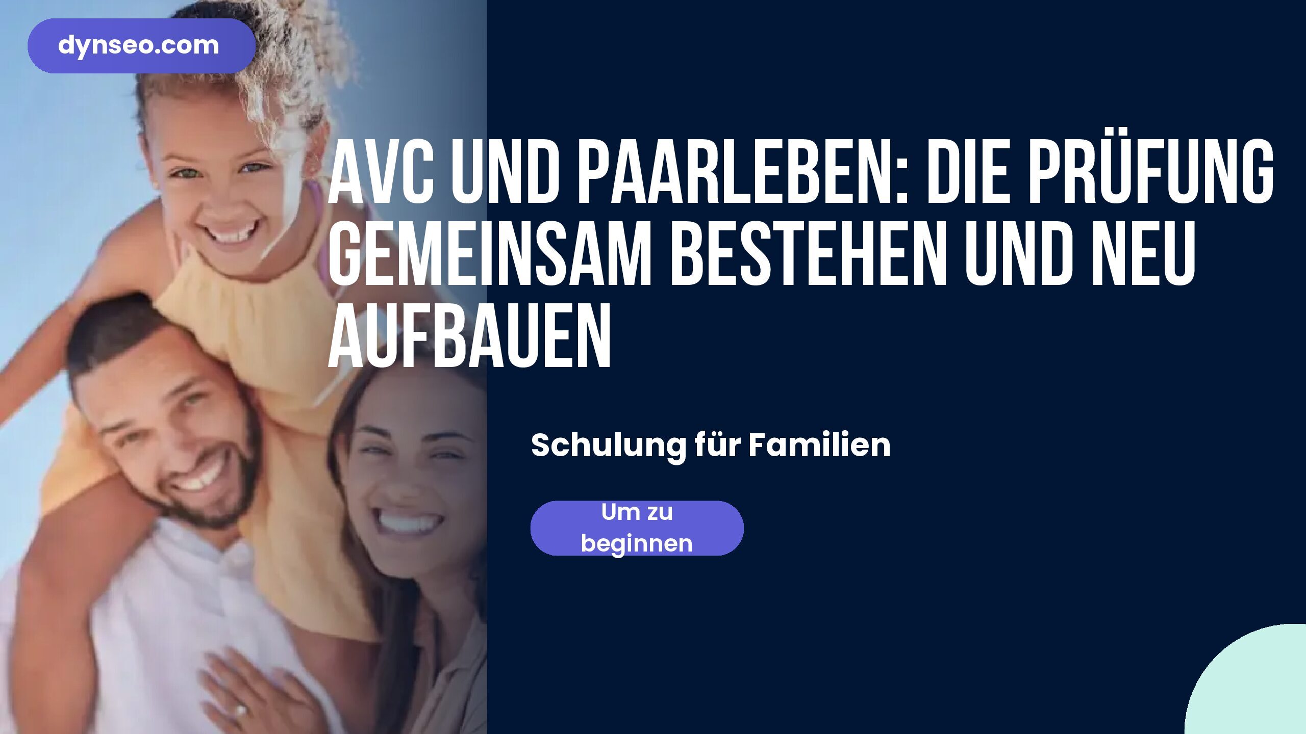 AVC und Paarleben: Die Prüfung gemeinsam bestehen und neu aufbauen