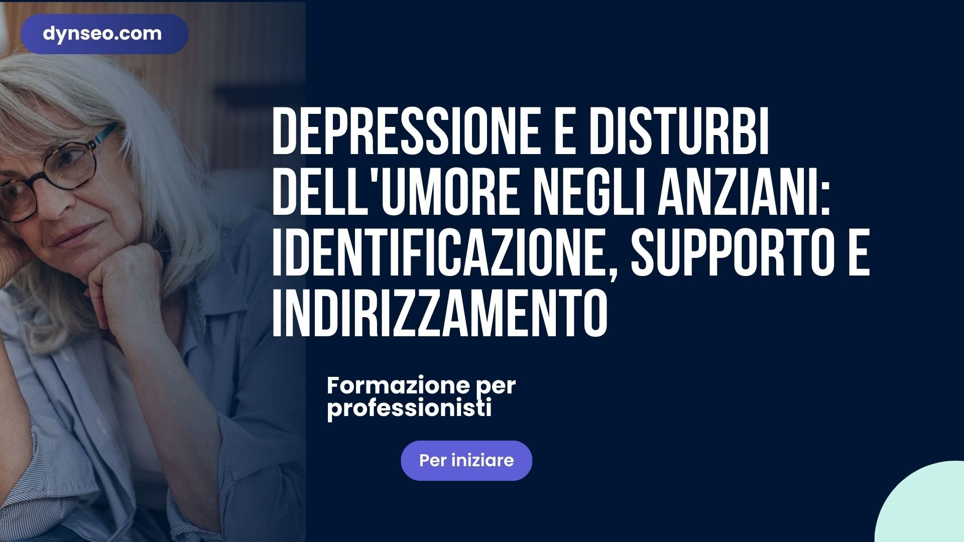 Depressione e disturbi dell'umore negli anziani