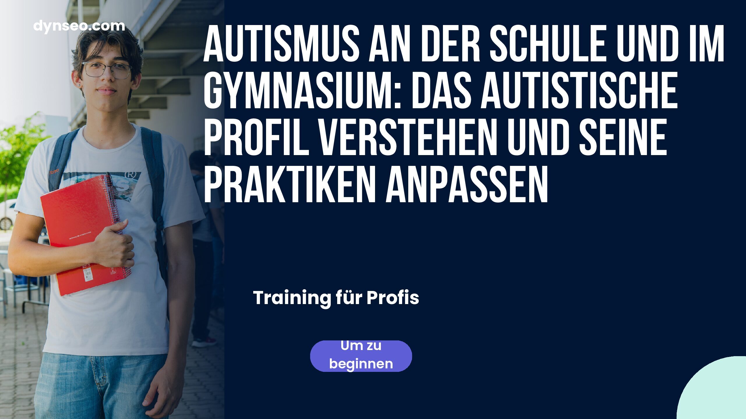 Autismus an der Schule und im Gymnasium: das autistische Profil verstehen und seine Praktiken anpassen