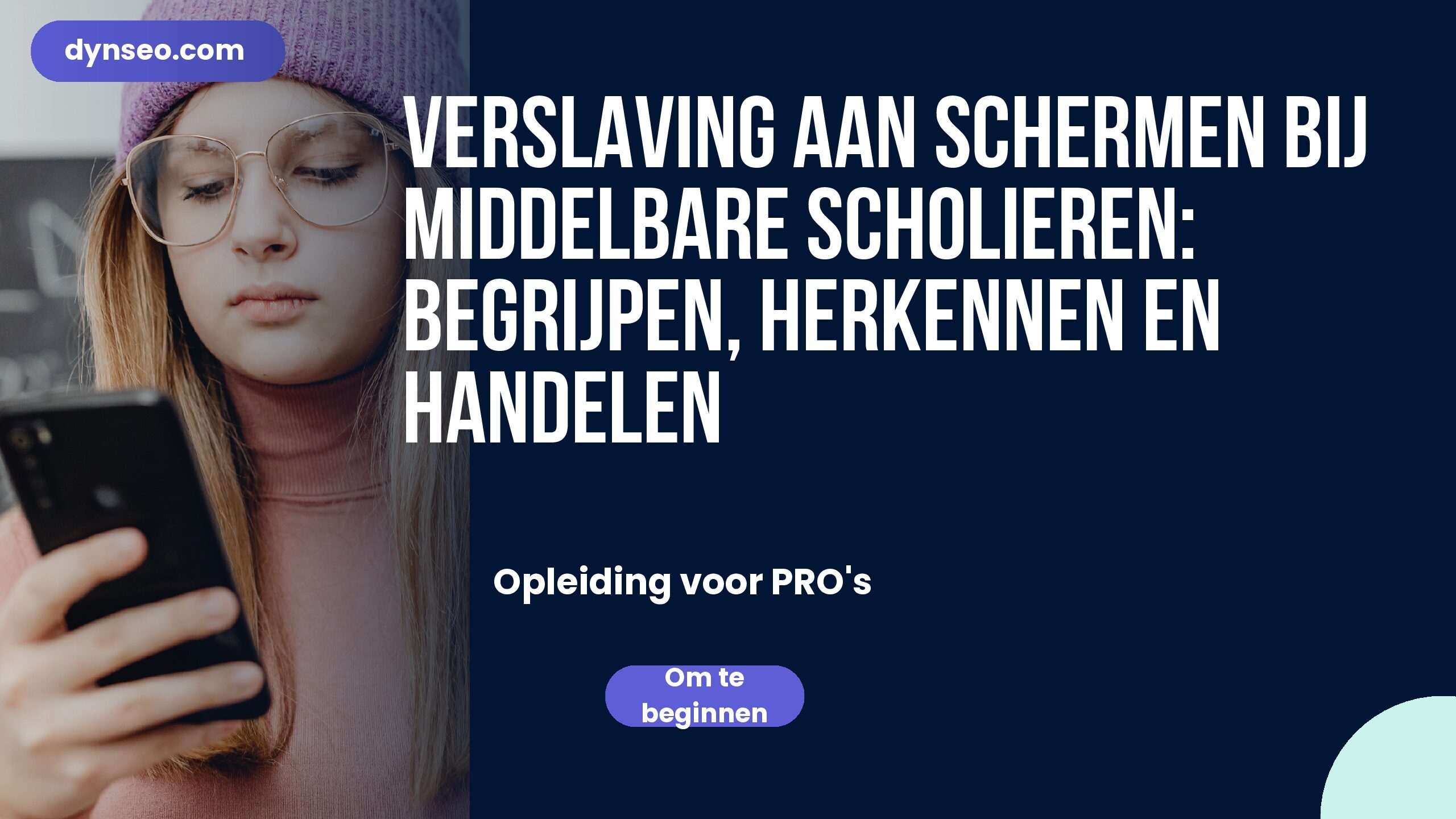 Verslaving aan schermen bij middelbare scholieren: begrijpen, herkennen en handelen