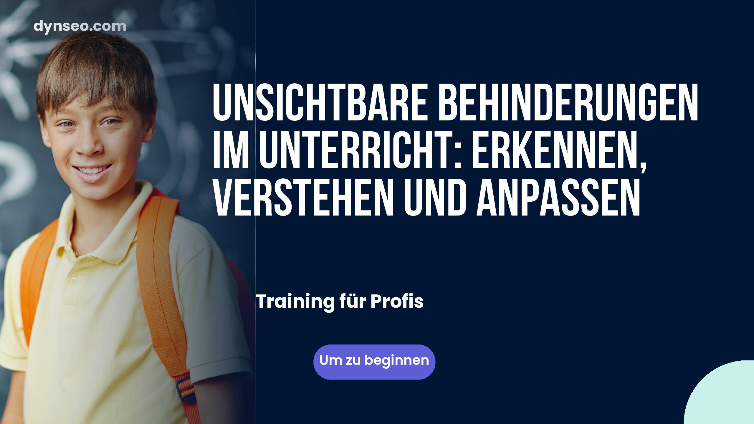 Unsichtbare Behinderungen im Unterricht: Erkennen, Verstehen und Anpassen