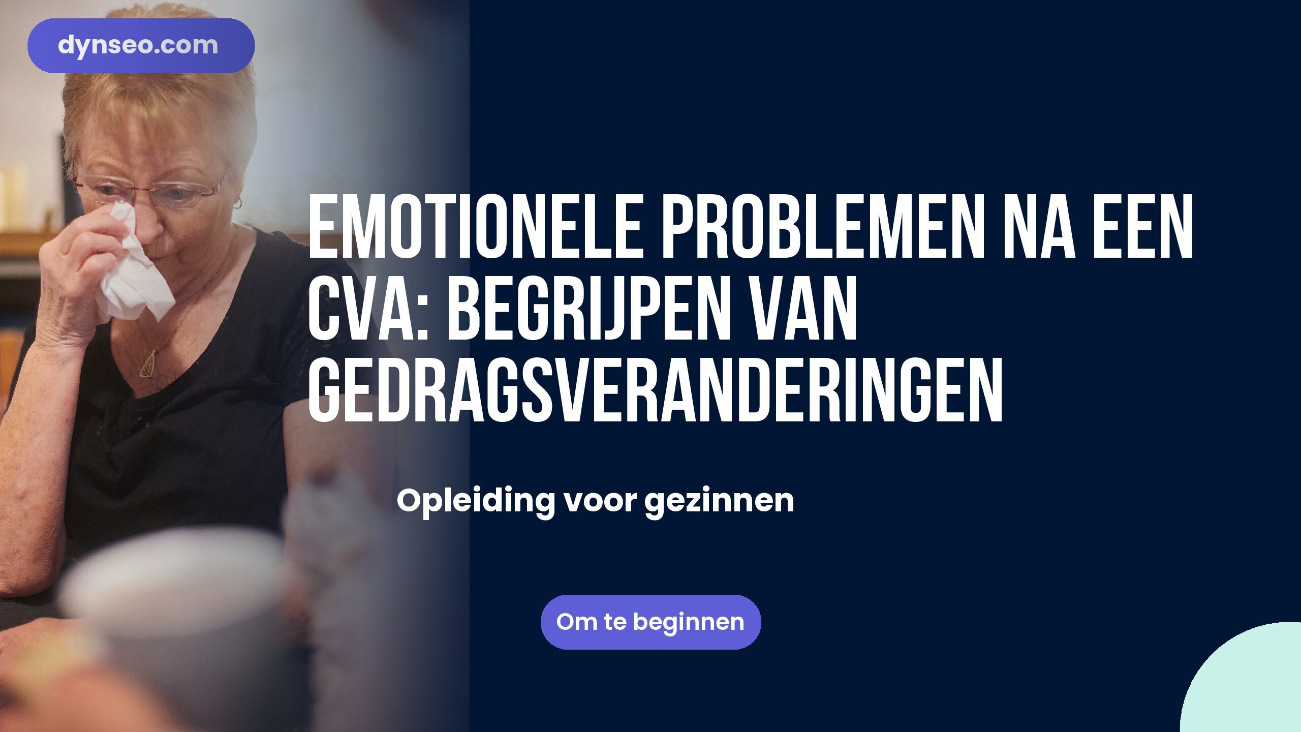 Emotionele problemen na een CVA: begrijpen van gedragsveranderingen