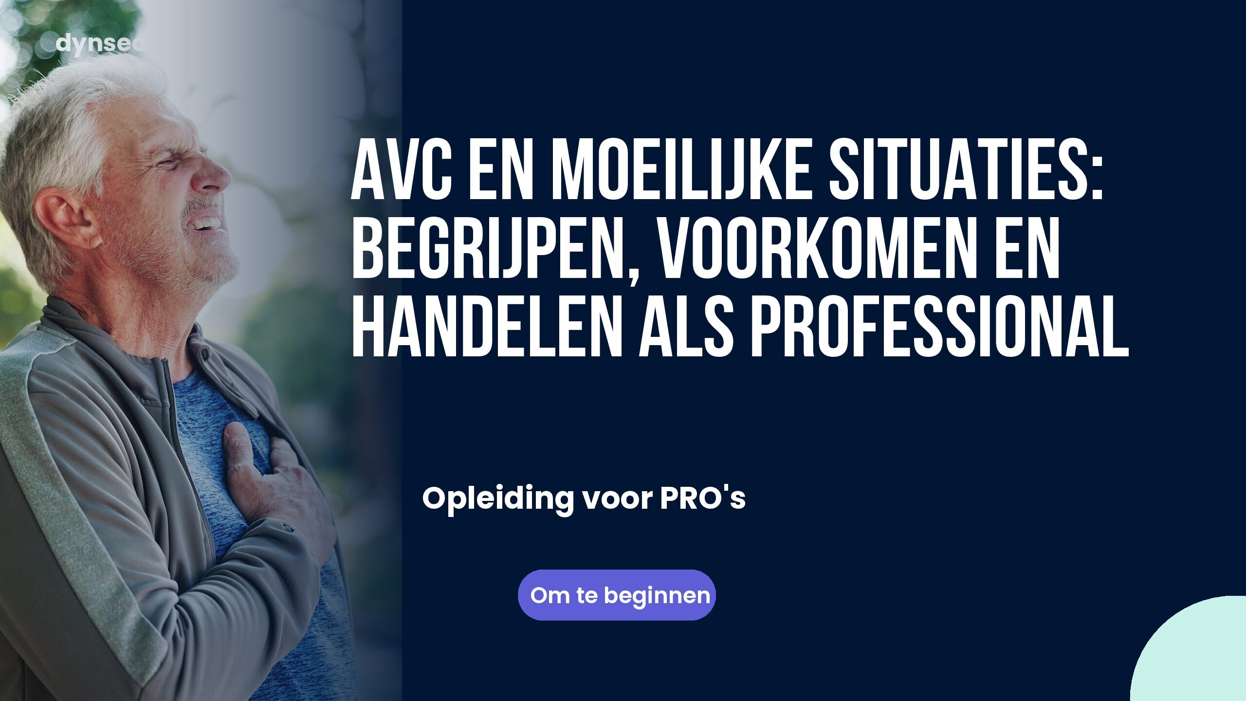 AVC en moeilijke situaties: begrijpen, voorkomen en handelen als professional