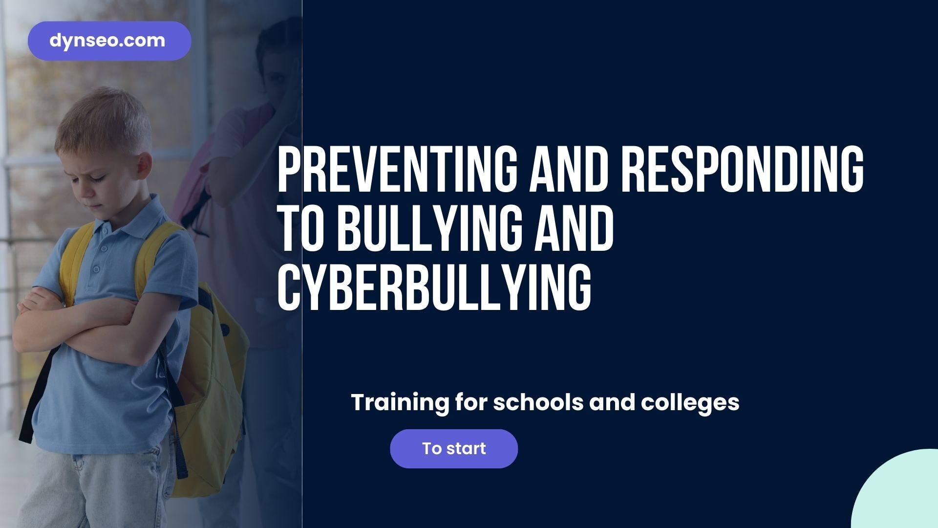 Preventing and Responding to Bullying and Cyberbullying