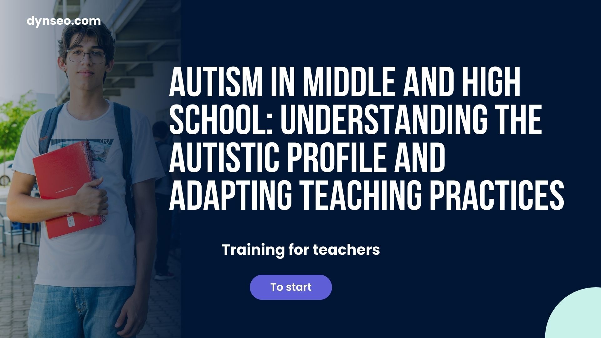Autism in Middle and High School: Understanding the Autistic Profile and Adapting Teaching Practices