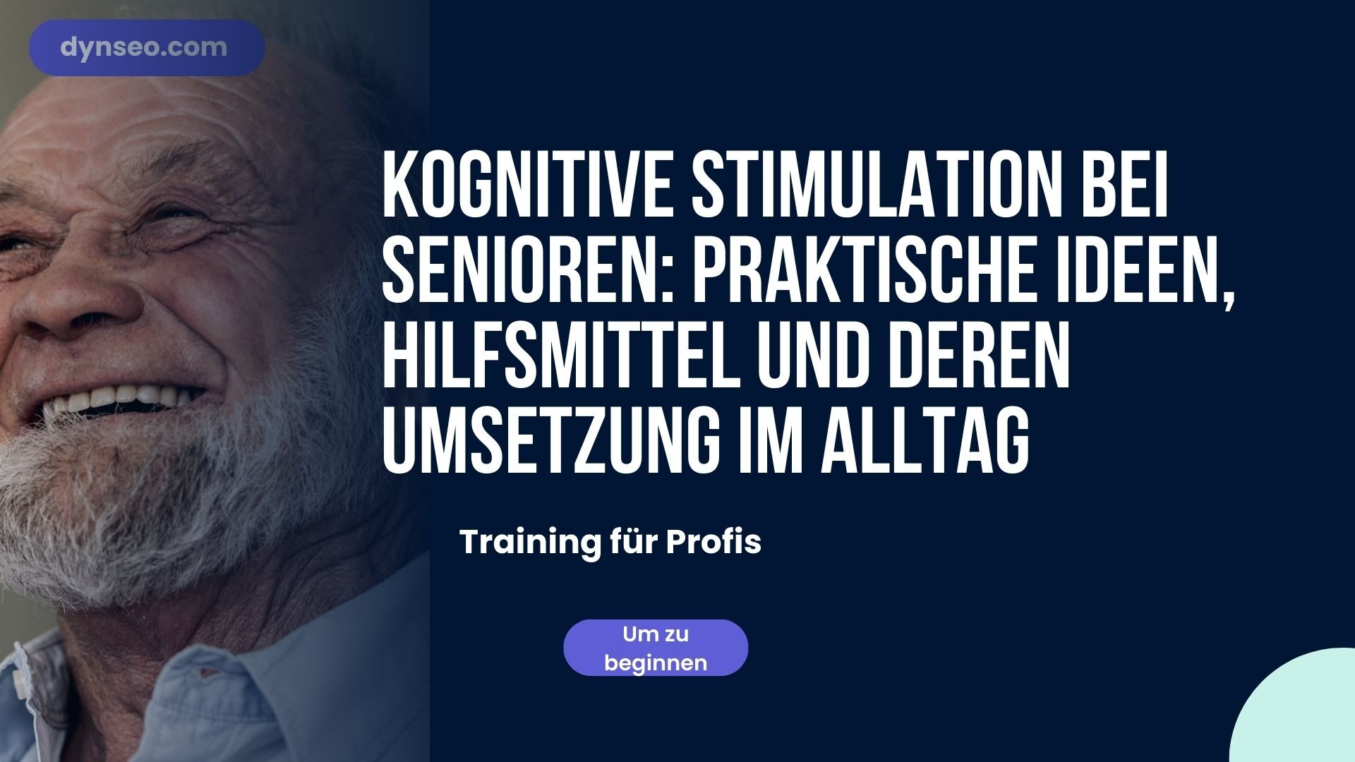Kognitive Stimulation bei Senioren