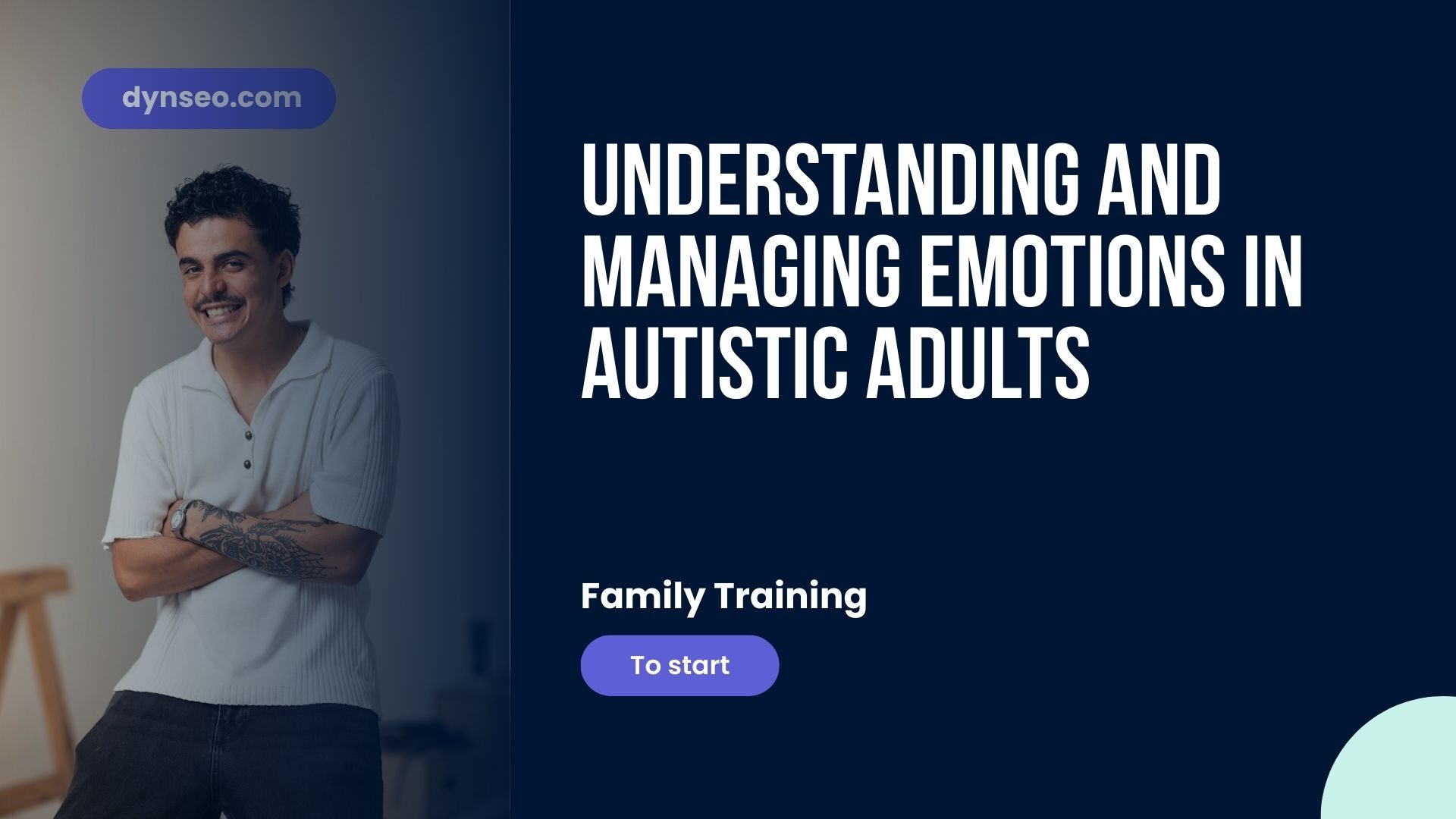 Understanding and managing emotions in autistic adults
