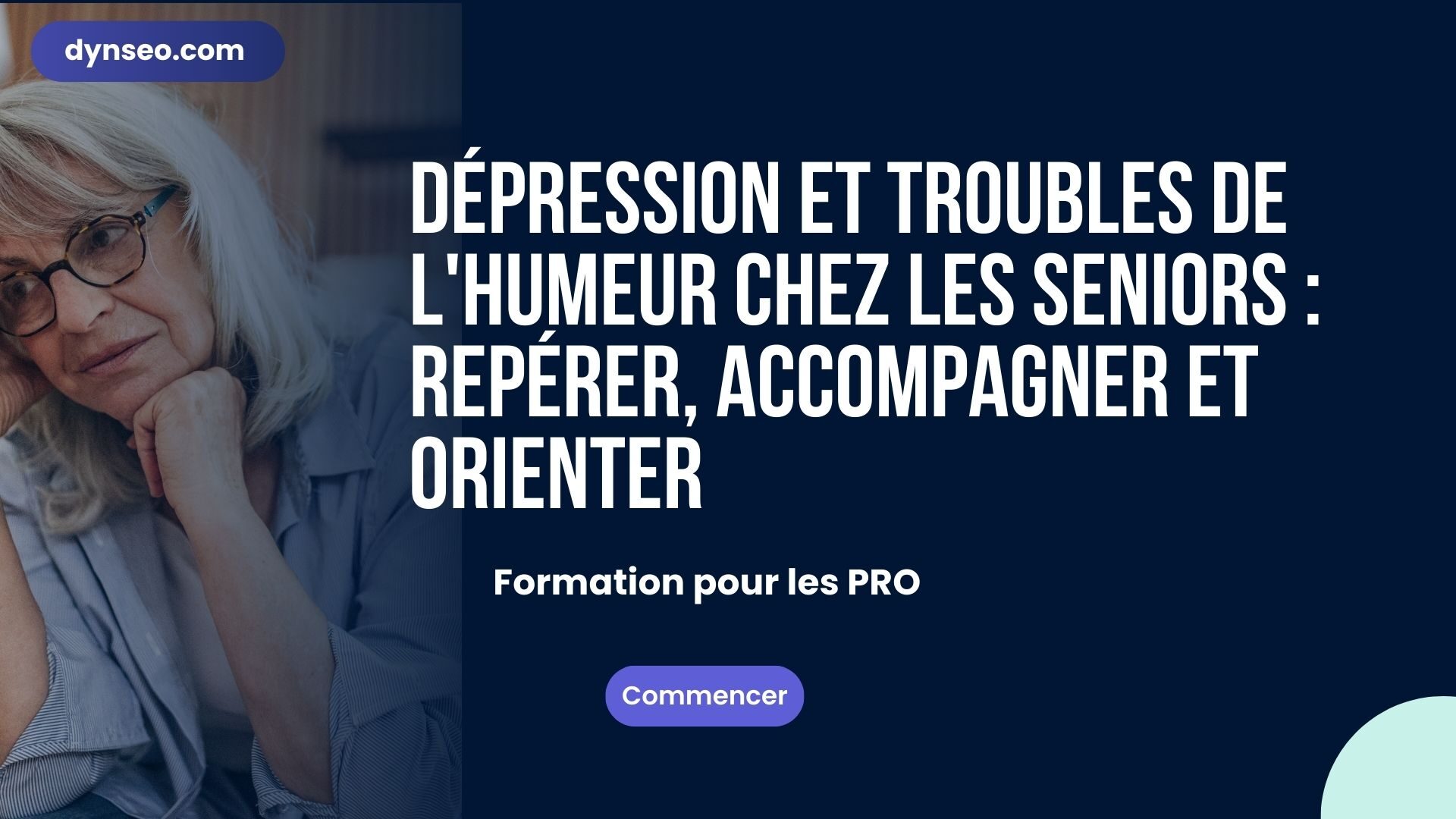 Dépression et troubles de l'humeur chez les seniors